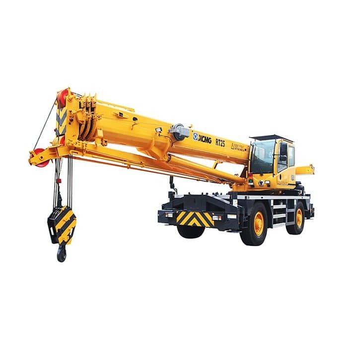 XCMG 30 ton small hydraulic XCR30 rough terrain crane 4 wheel mobile cranes for sale